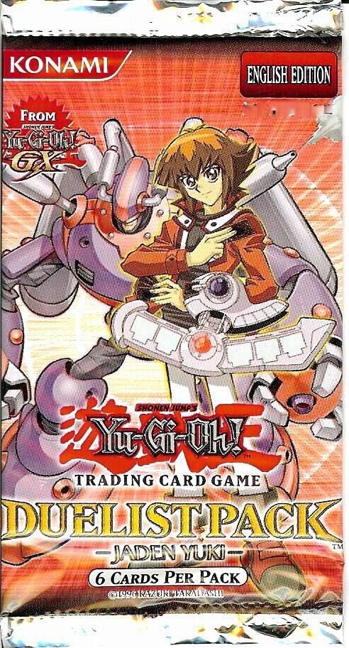 Duelist Pack: Jaden Yuki Booster Pack [Unlimited Edition] card from Duelist Pack 1: Jaden Yuki