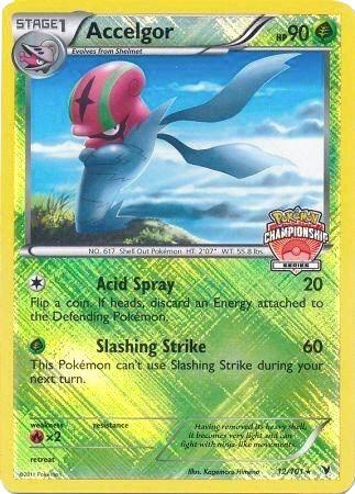 Accelgor - 12/101 (Championship Series) 012/101 card from League & Championship Cards