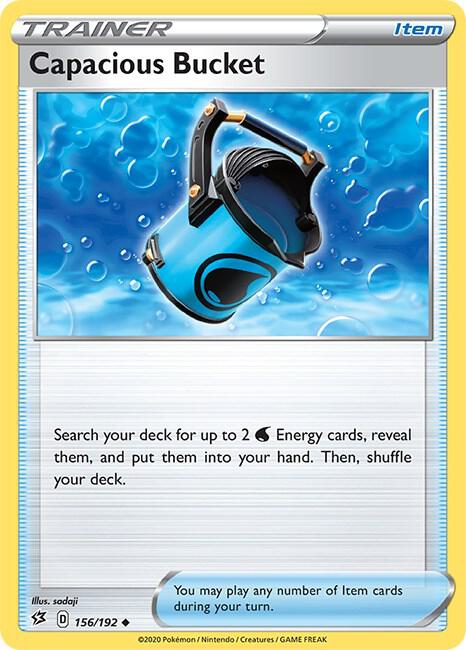 Capacious Bucket 156/192 card from SWSH02: Rebel Clash