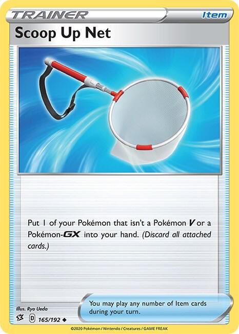 Scoop Up Net 165/192 card from SWSH02: Rebel Clash