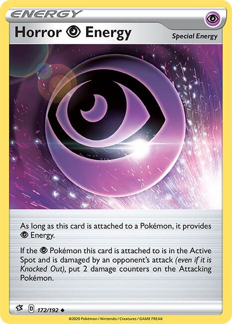 Horror P Energy 172/192 card from SWSH02: Rebel Clash
