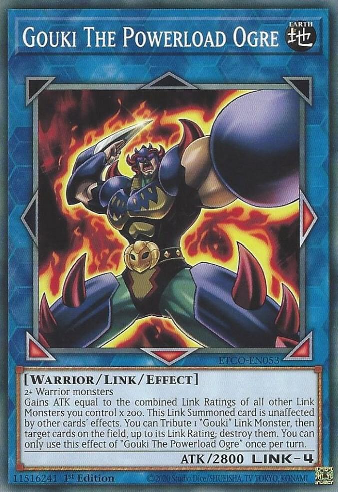 Gouki The Powerload Ogre ETCO-EN053 card from Eternity Code