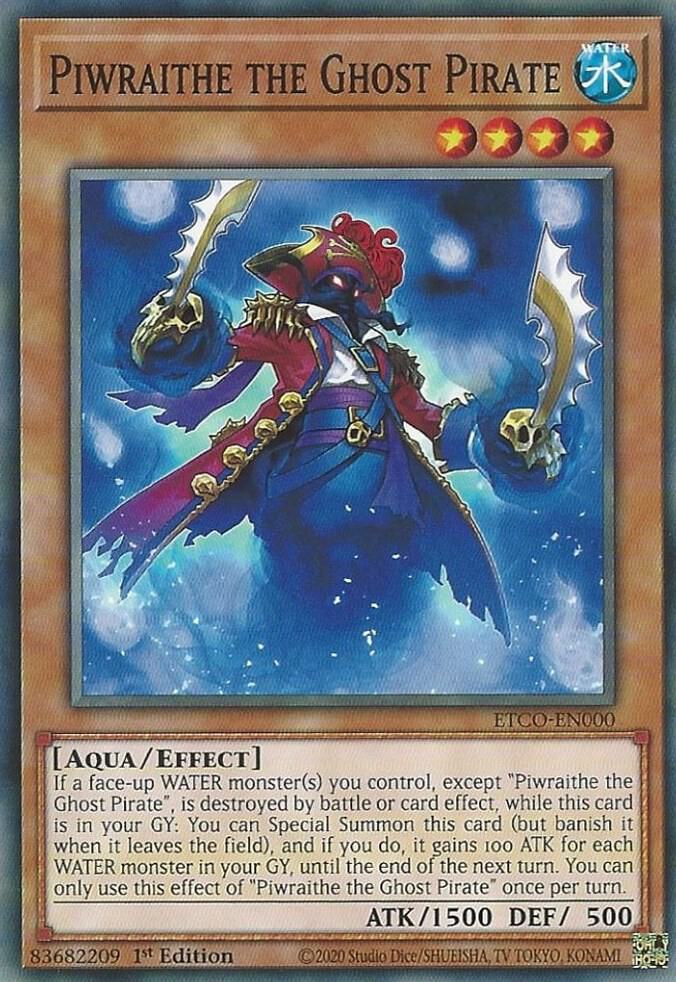 Piwraithe the Ghost Pirate ETCO-EN000 card from Eternity Code