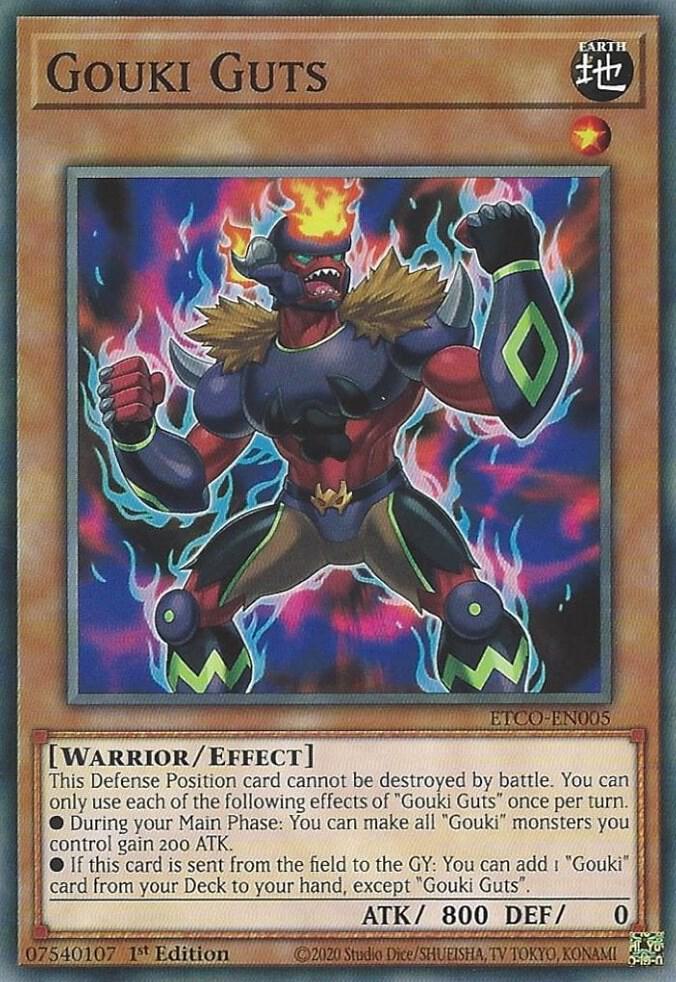 Gouki Guts ETCO-EN005 card from Eternity Code