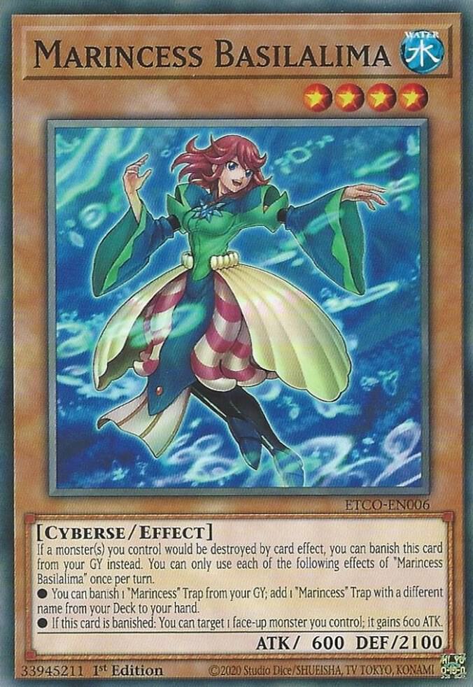 Marincess Basilalima ETCO-EN006 card from Eternity Code
