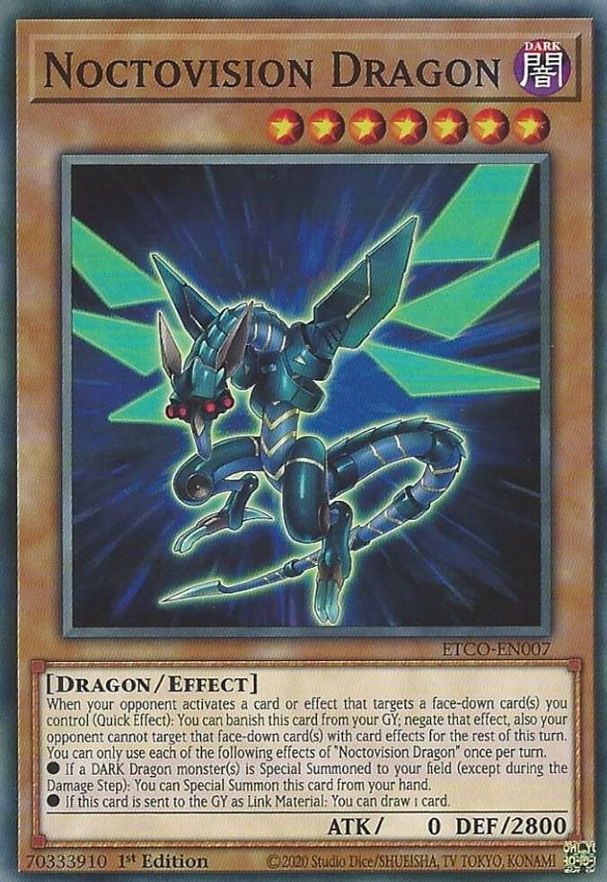 Noctovision Dragon ETCO-EN007 card from Eternity Code