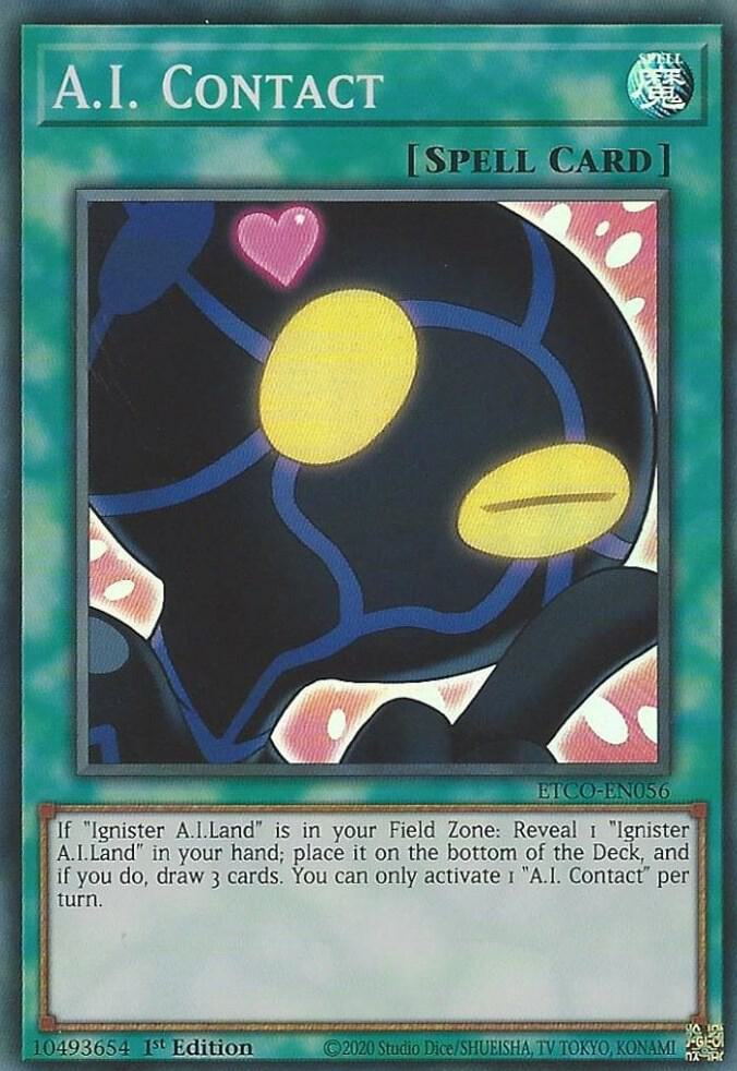 A.I. Contact ETCO-EN056 card from Eternity Code