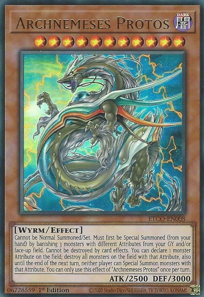 Archnemeses Protos ETCO-EN008 card from Eternity Code