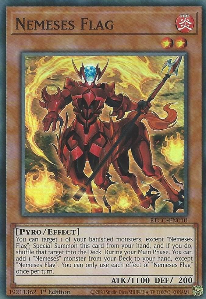 Nemeses Flag ETCO-EN010 card from Eternity Code