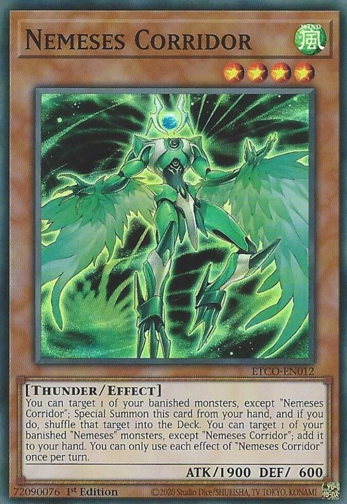 Nemeses Corridor ETCO-EN012 card from Eternity Code
