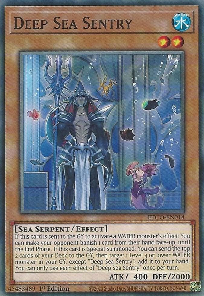Deep Sea Sentry ETCO-EN014 card from Eternity Code