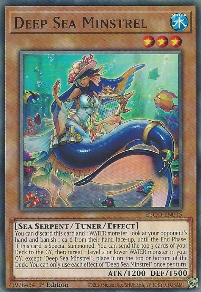 Deep Sea Minstrel ETCO-EN015 card from Eternity Code