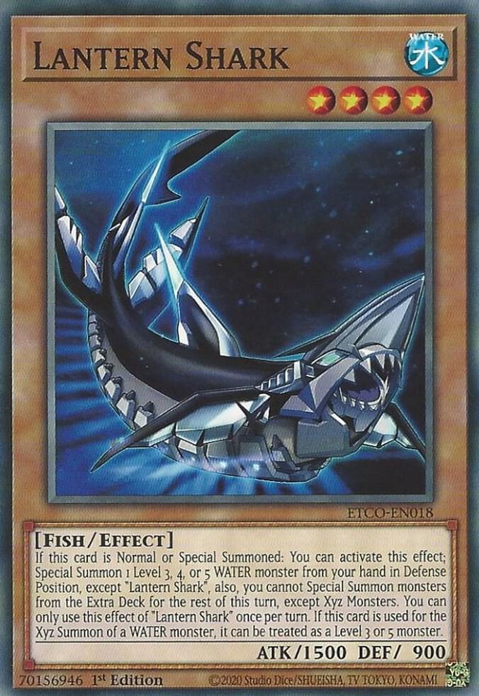 Lantern Shark ETCO-EN018 card from Eternity Code