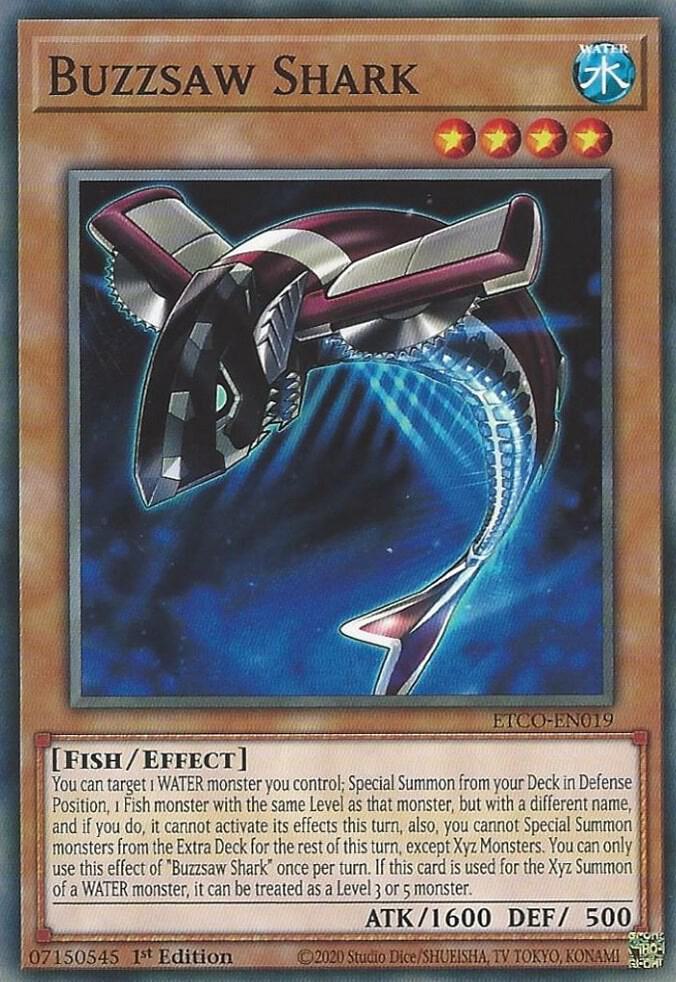 Buzzsaw Shark ETCO-EN019 card from Eternity Code
