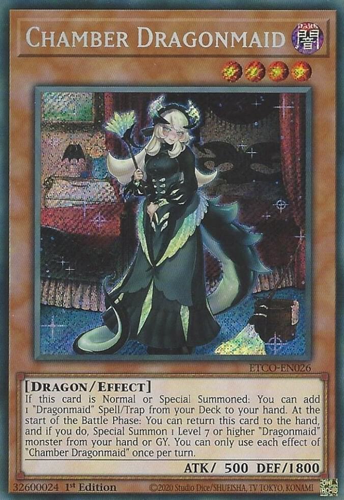 Chamber Dragonmaid ETCO-EN026 card from Eternity Code