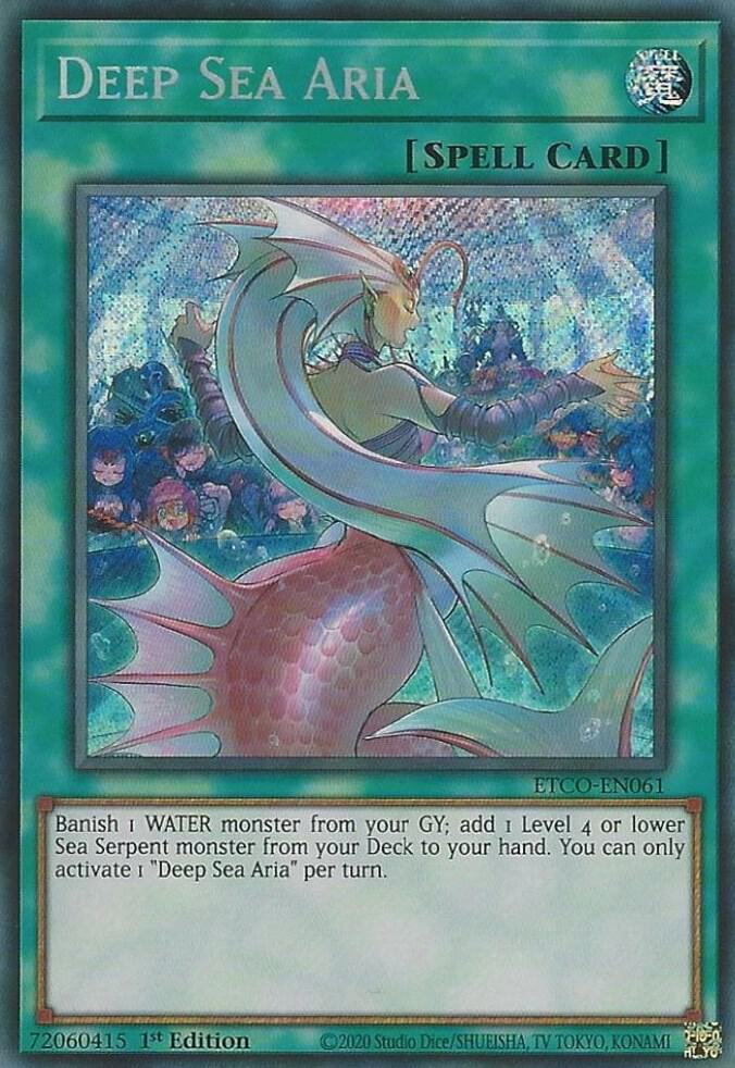 Deep Sea Aria ETCO-EN061 card from Eternity Code