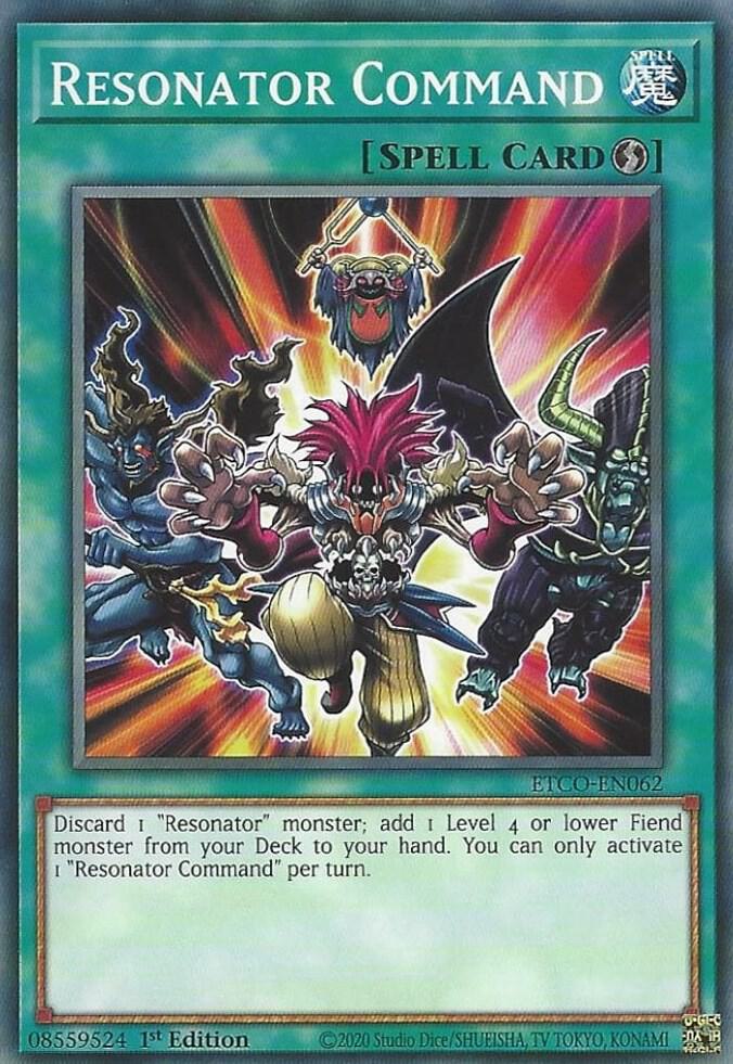 Resonator Command ETCO-EN062 card from Eternity Code