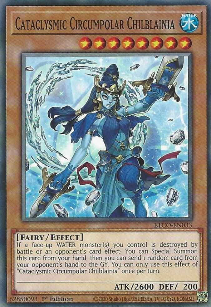 Cataclysmic Circumpolar Chilblainia ETCO-EN033 card from Eternity Code