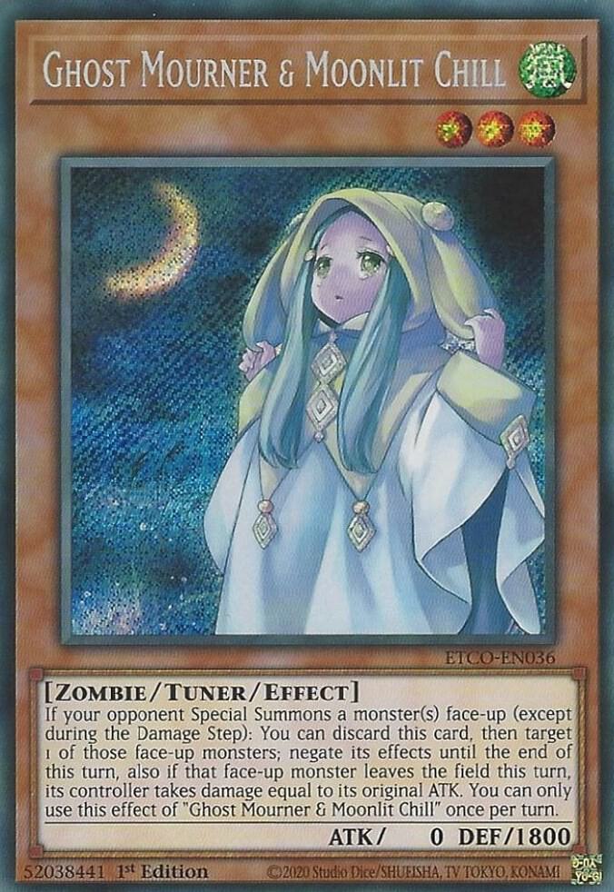 Ghost Mourner & Moonlit Chill ETCO-EN036 card from Eternity Code