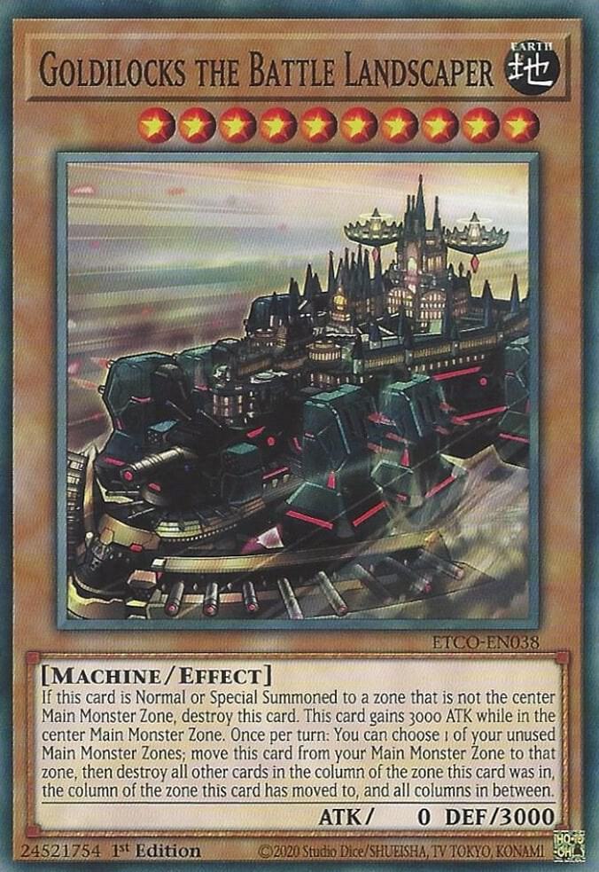 Goldilocks the Battle Landscaper ETCO-EN038 card from Eternity Code