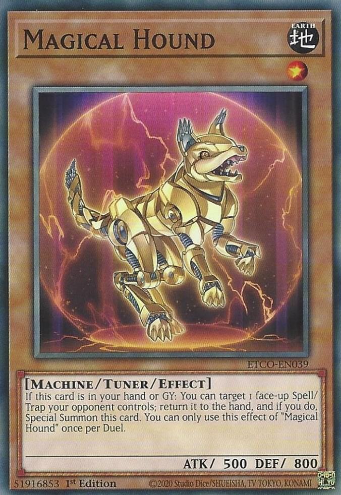 Magical Hound ETCO-EN039 card from Eternity Code