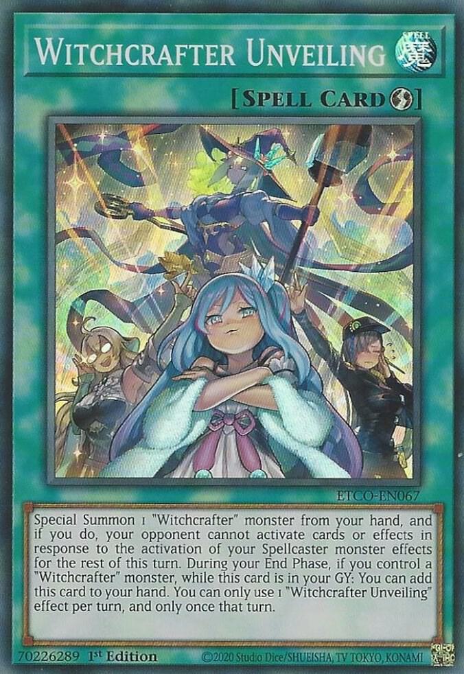 Witchcrafter Unveiling ETCO-EN067 card from Eternity Code