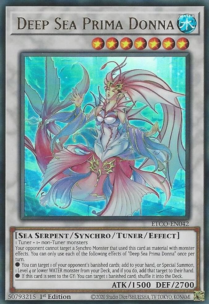 Deep Sea Prima Donna ETCO-EN042 card from Eternity Code