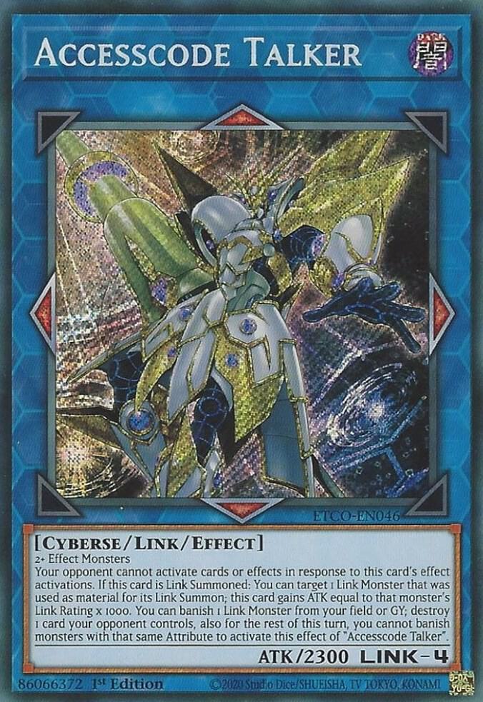 Accesscode Talker ETCO-EN046 card from Eternity Code