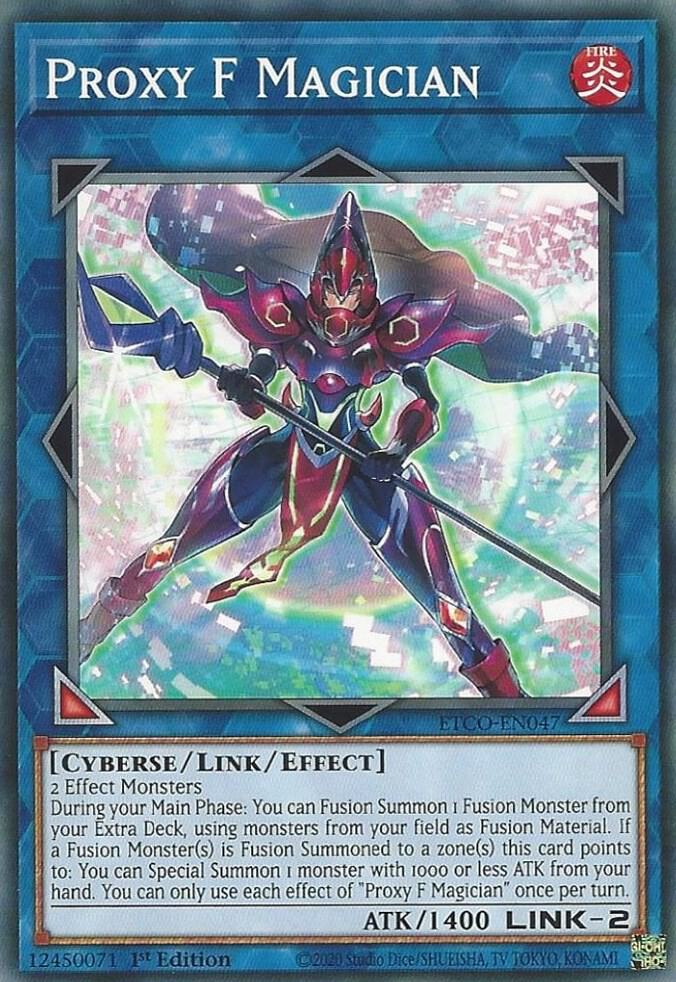 Proxy F Magician ETCO-EN047 card from Eternity Code