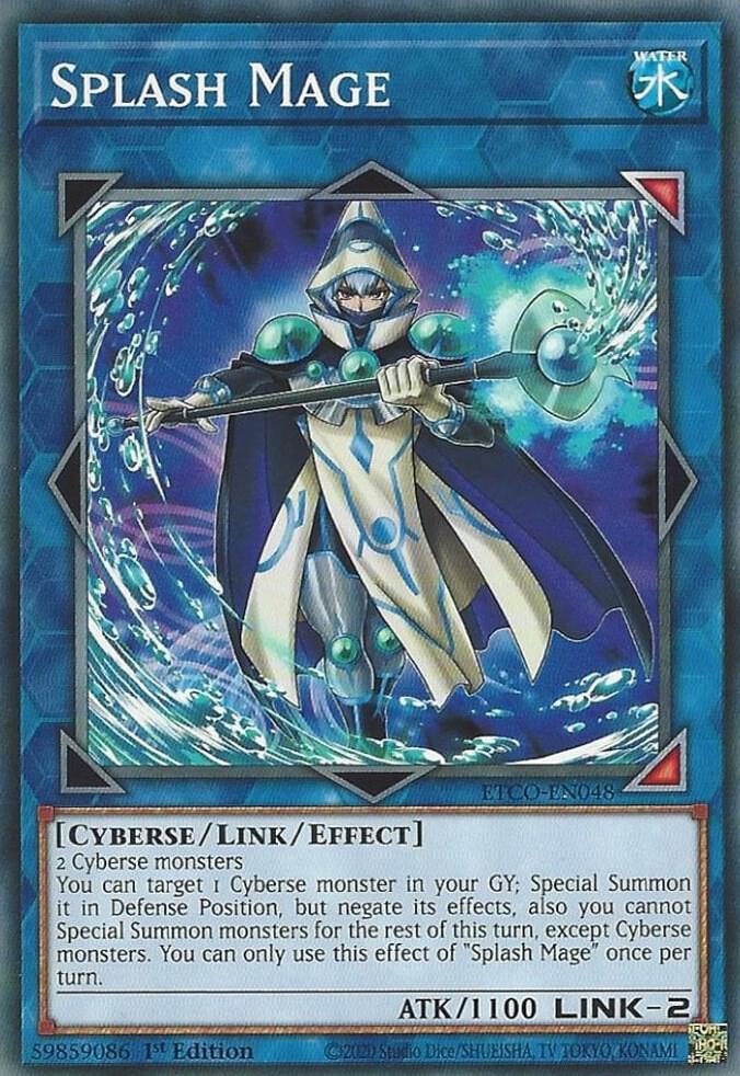 Splash Mage ETCO-EN048 card from Eternity Code