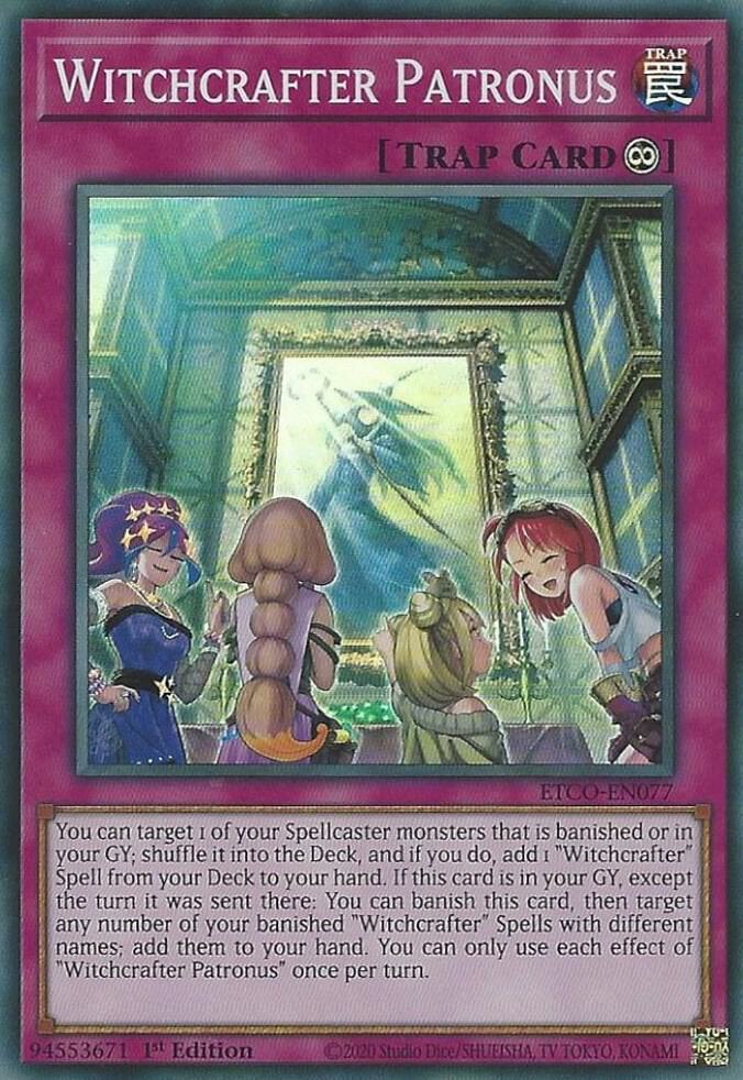 Witchcrafter Patronus ETCO-EN077 card from Eternity Code