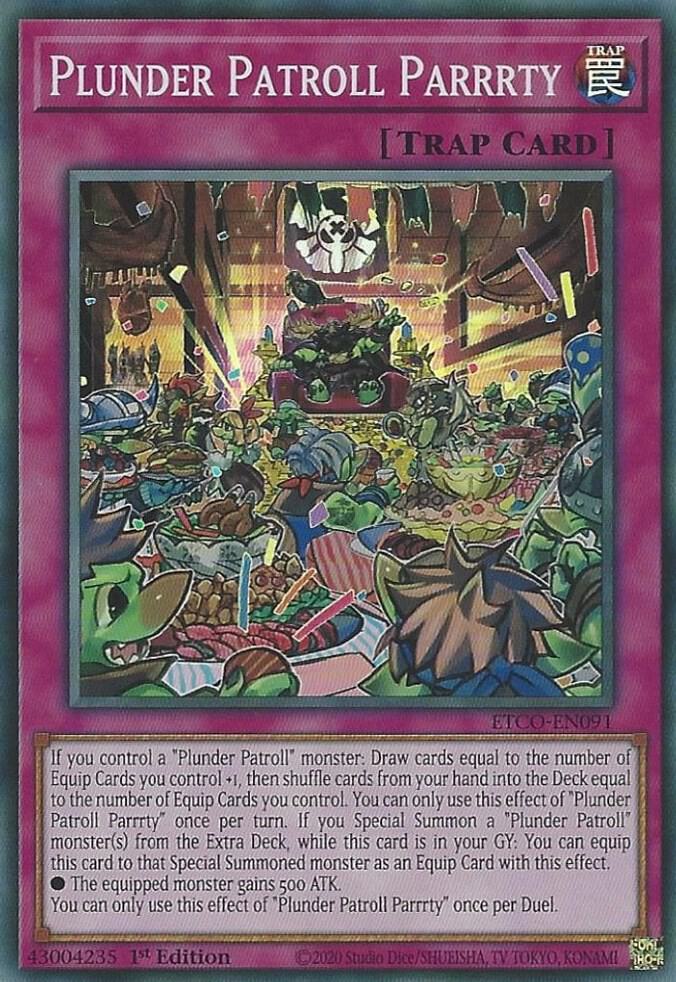 Plunder Patroll Parrrty ETCO-EN091 card from Eternity Code
