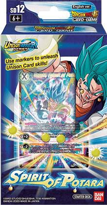 Starter Deck 12: Spirit of Potara card from Rise of the Unison Warrior