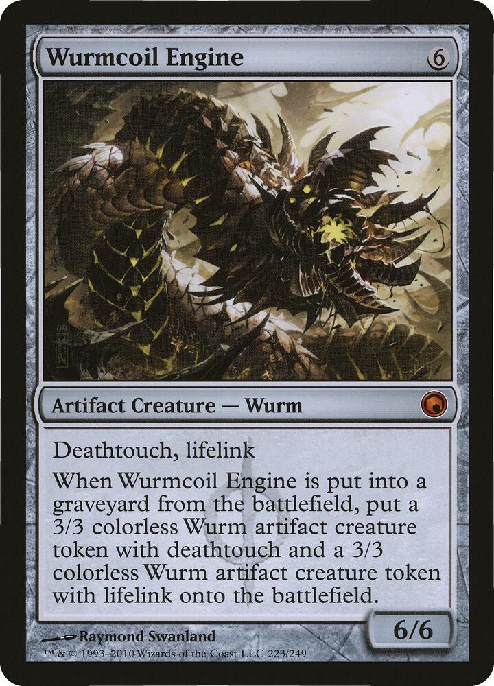 Wurmcoil Engine (Scars of Mirrodin) 223 card from Oversize Cards