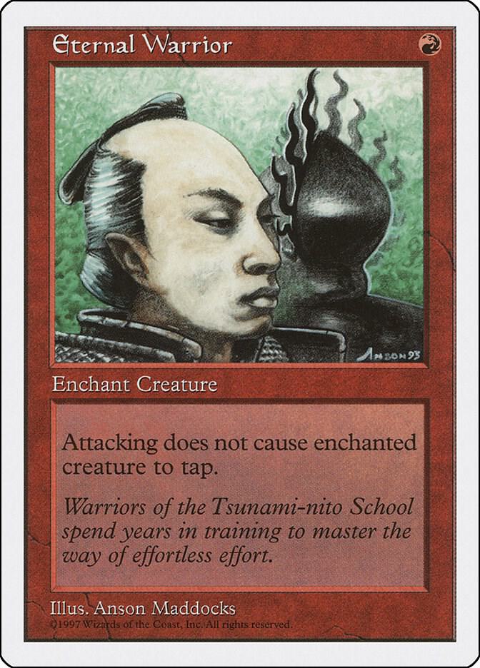 Eternal Warrior card from Fifth Edition