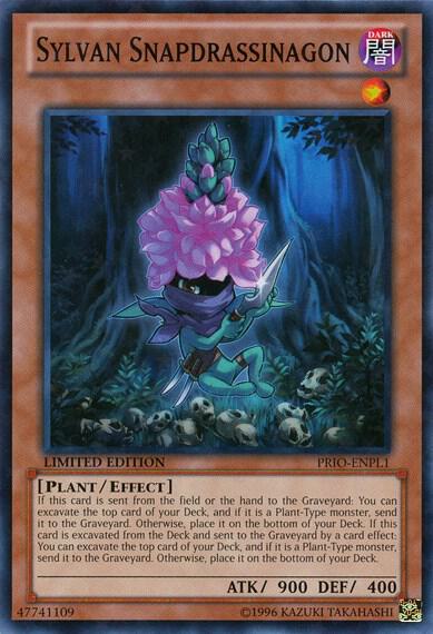 Sylvan Snapdrassinagon (Starfoil) PRIO-ENPL1 card from Primal Origin