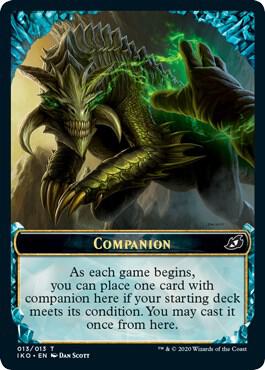 Emblem - Companion 13 card from Ikoria: Lair of Behemoths
