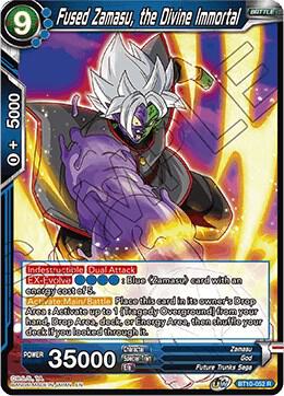 Fused Zamasu, the Divine Immortal BT10-052 card from Rise of the Unison Warrior