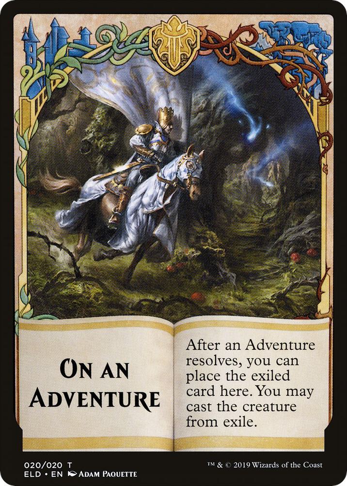 Emblem - On An Adventure Double-Sided (Challenger 2020) 20 card from Unique and Miscellaneous Promos