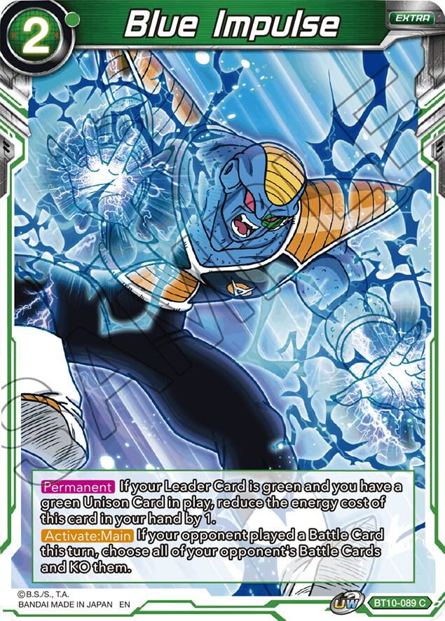 Blue Impulse BT10-089 card from Rise of the Unison Warrior