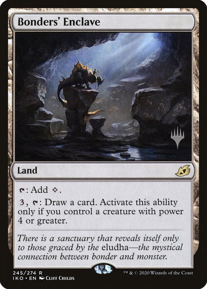 Bonders' Enclave 245 card from Promo Pack: Ikoria