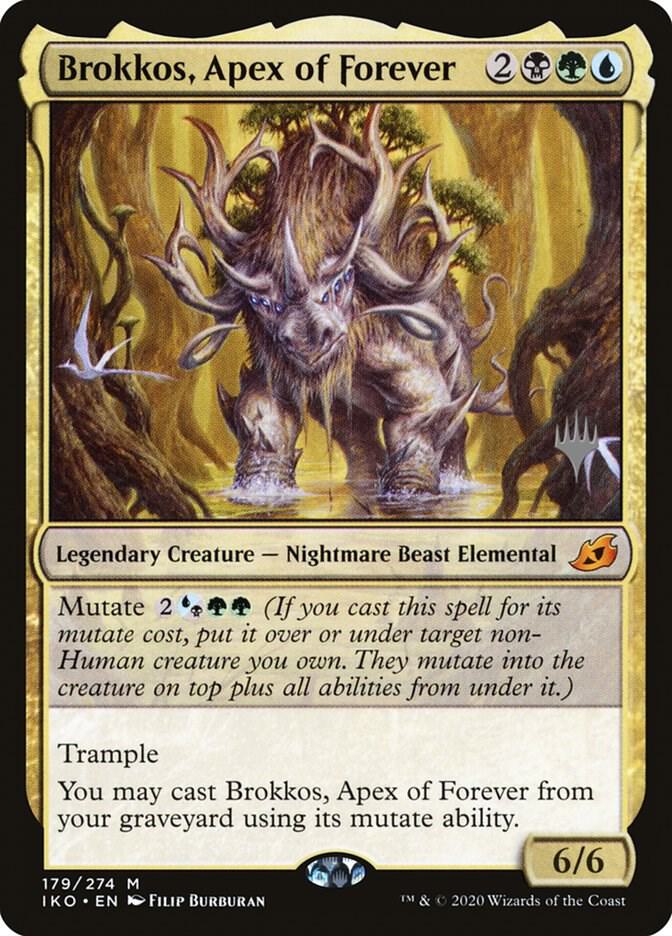 Brokkos, Apex of Forever 179 card from Promo Pack: Ikoria
