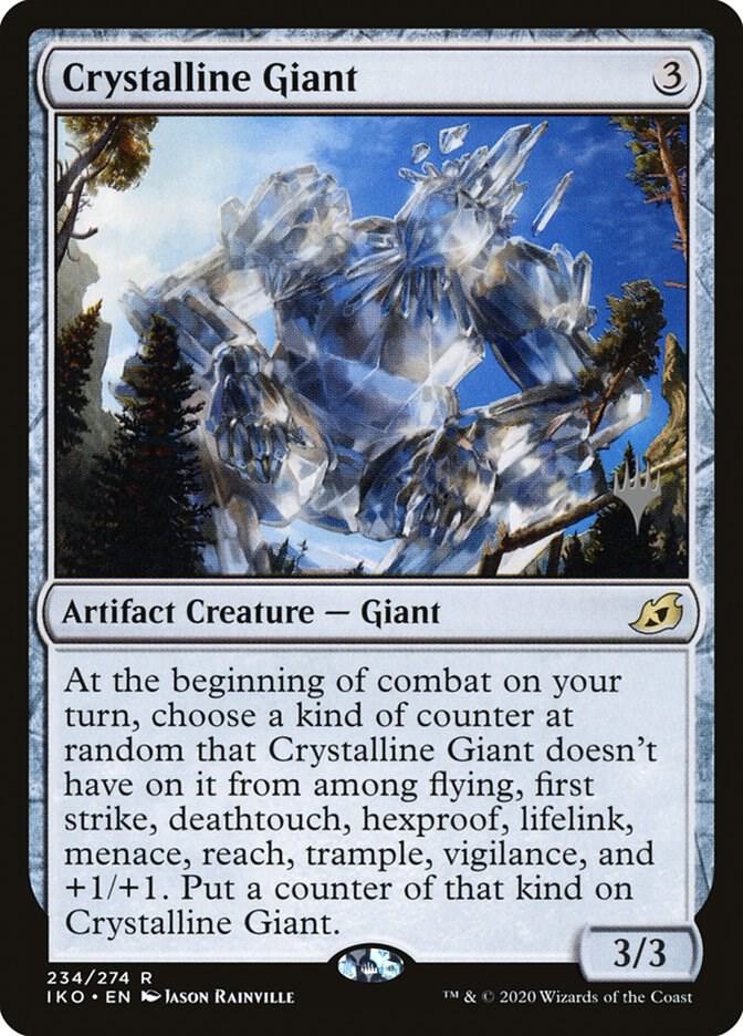 Crystalline Giant 234 card from Promo Pack: Ikoria