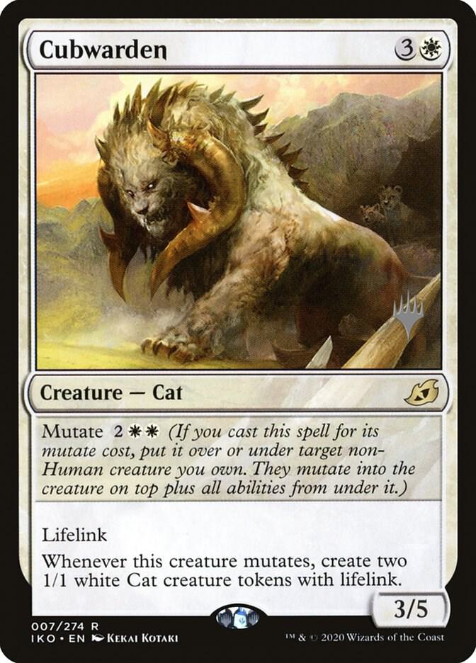 Cubwarden 7 card from Promo Pack: Ikoria