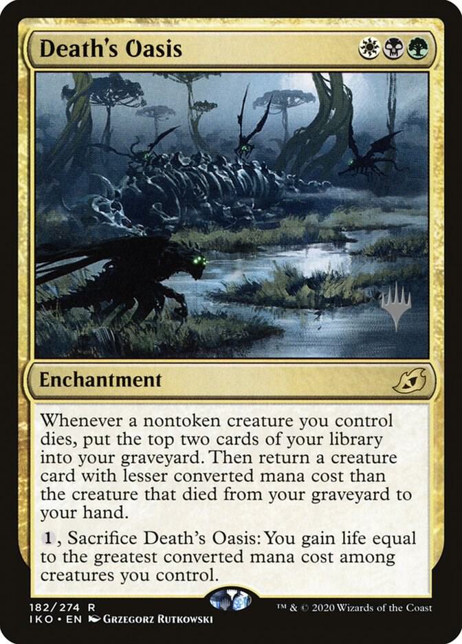 Death's Oasis 182 card from Promo Pack: Ikoria
