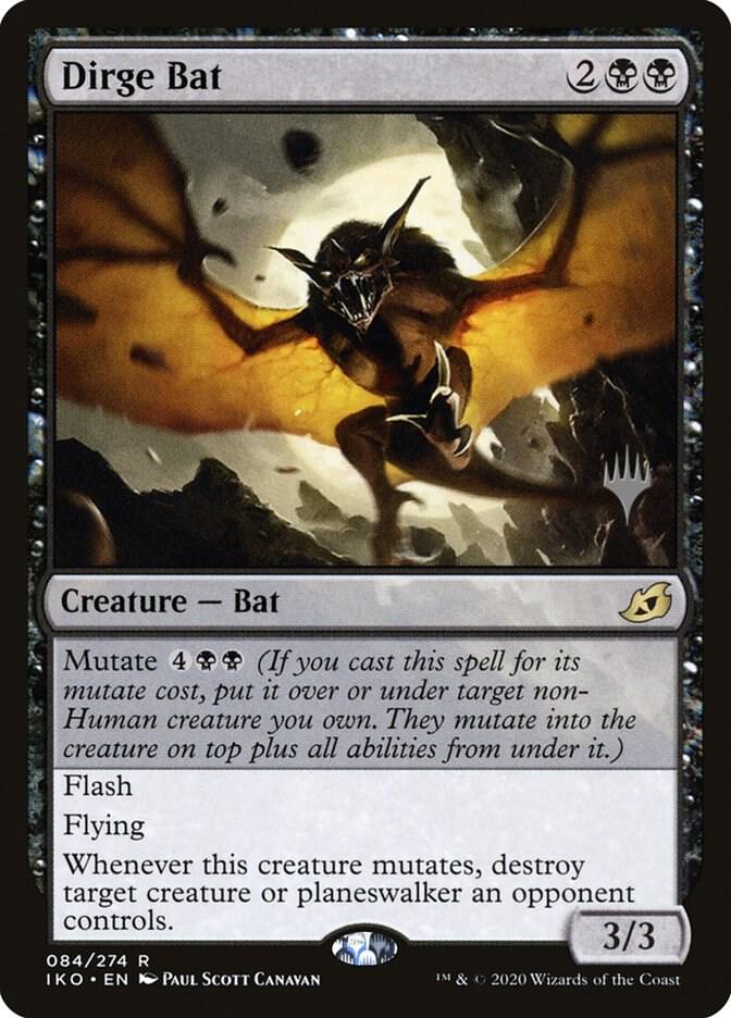 Dirge Bat 84 card from Promo Pack: Ikoria