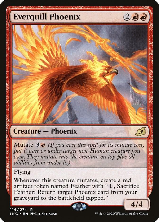 Everquill Phoenix 114 card from Promo Pack: Ikoria