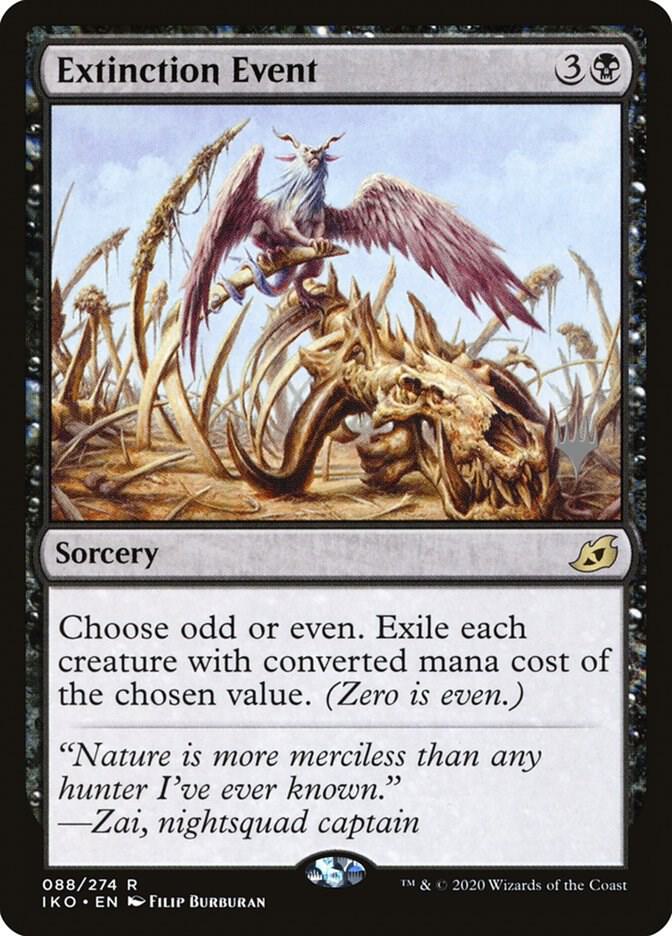 Extinction Event 88 card from Promo Pack: Ikoria
