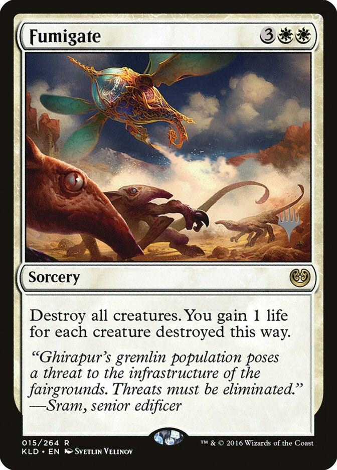 Fumigate 15 card from Promo Pack: Ikoria