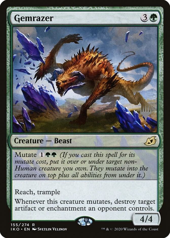 Gemrazer 155 card from Promo Pack: Ikoria